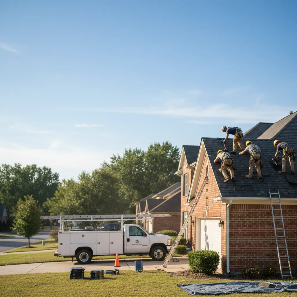 Roof Repair in Belle Rose